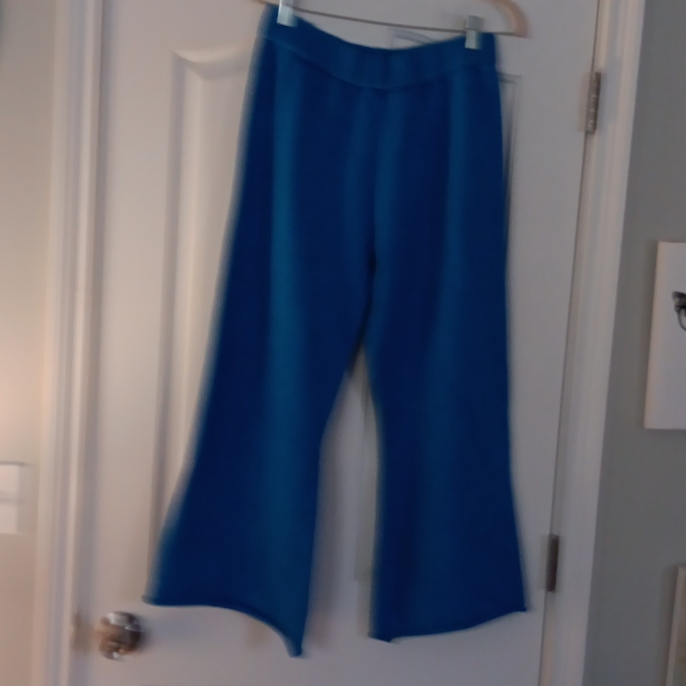 Pink Lily blue lounge or pajama  pants size M nwot